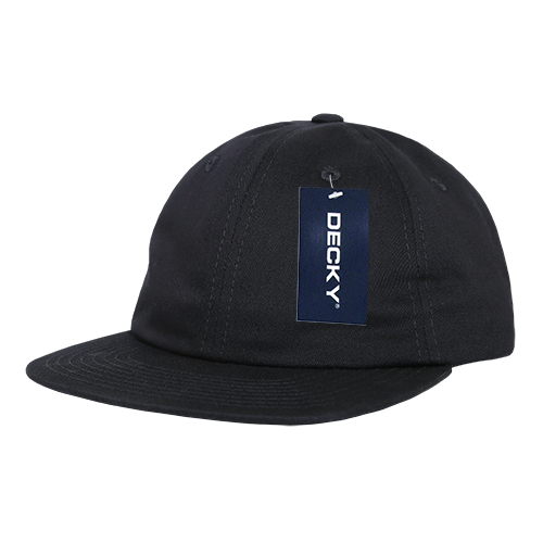 200-Relaxed Flat Bill Cotton Cap