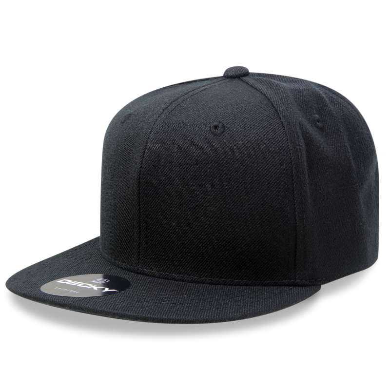 DECKY Vintage Snapbacks (48 Packs) 4803-BLK