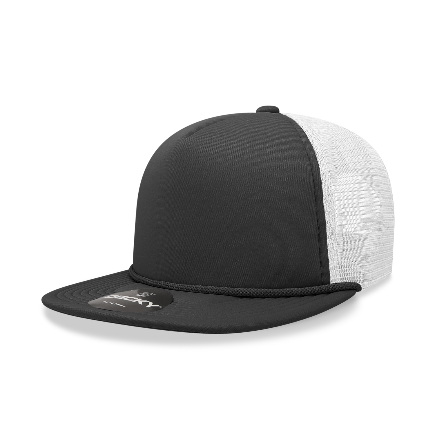 6026-5 Panel High Profile Structured Foam Trucker