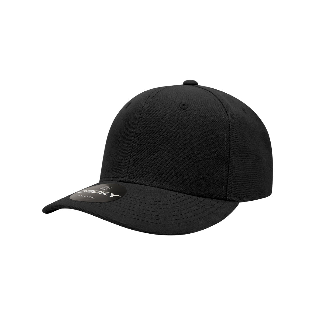 7001-Youth 6 Panel Mid Profile Structured Acrylic/Polyester Cap