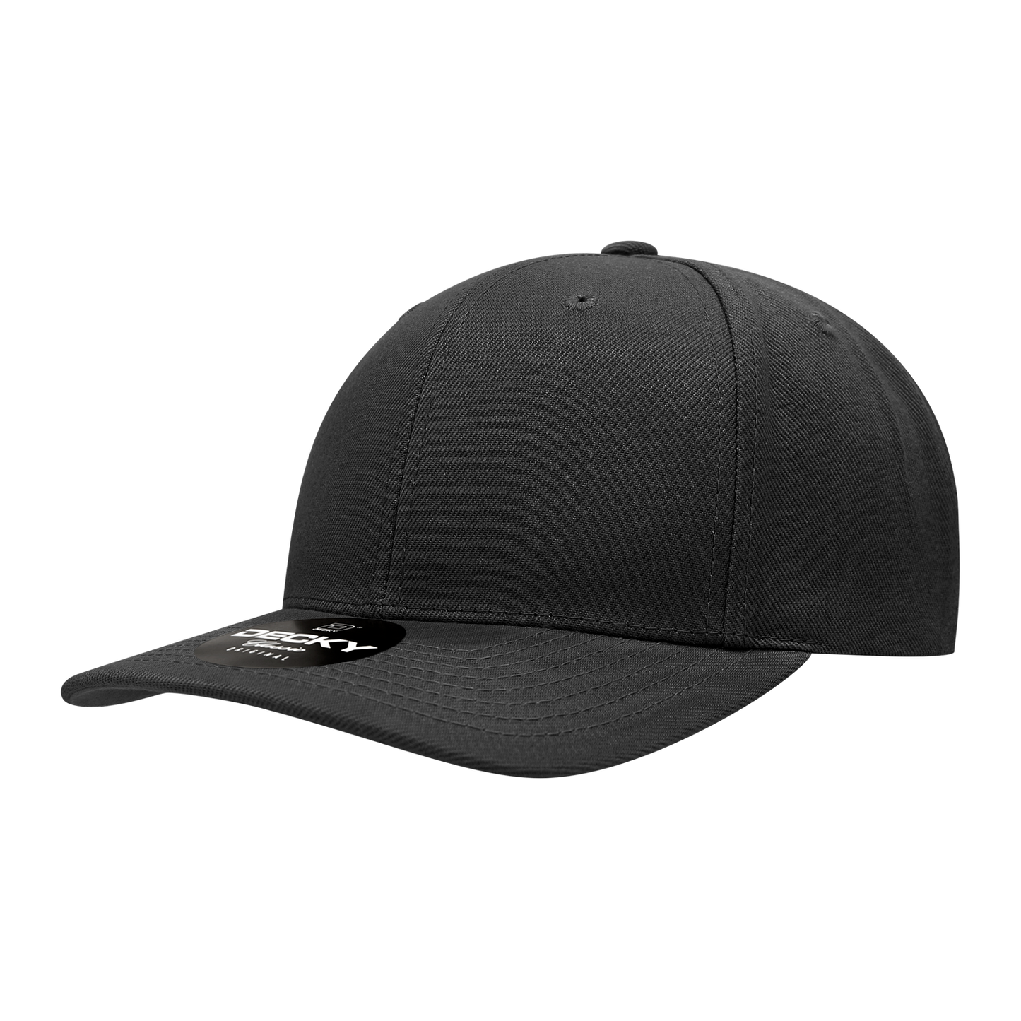 1015- 6 Panel Mid Profile Structured Acrylic/Polyester Snapback