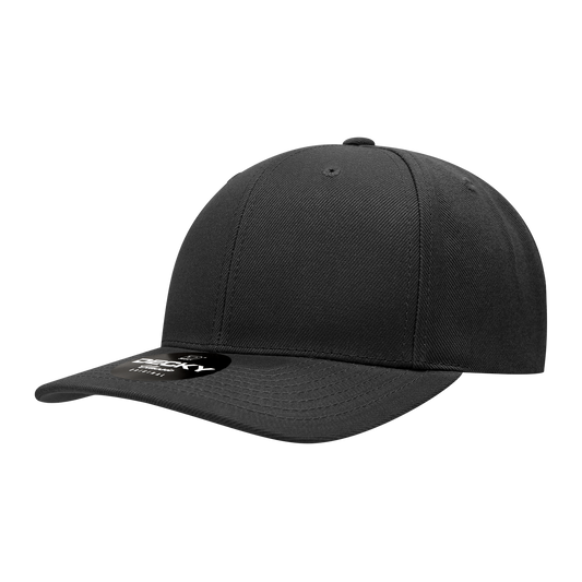 1015- 6 Panel Mid Profile Structured Acrylic/Polyester Snapback