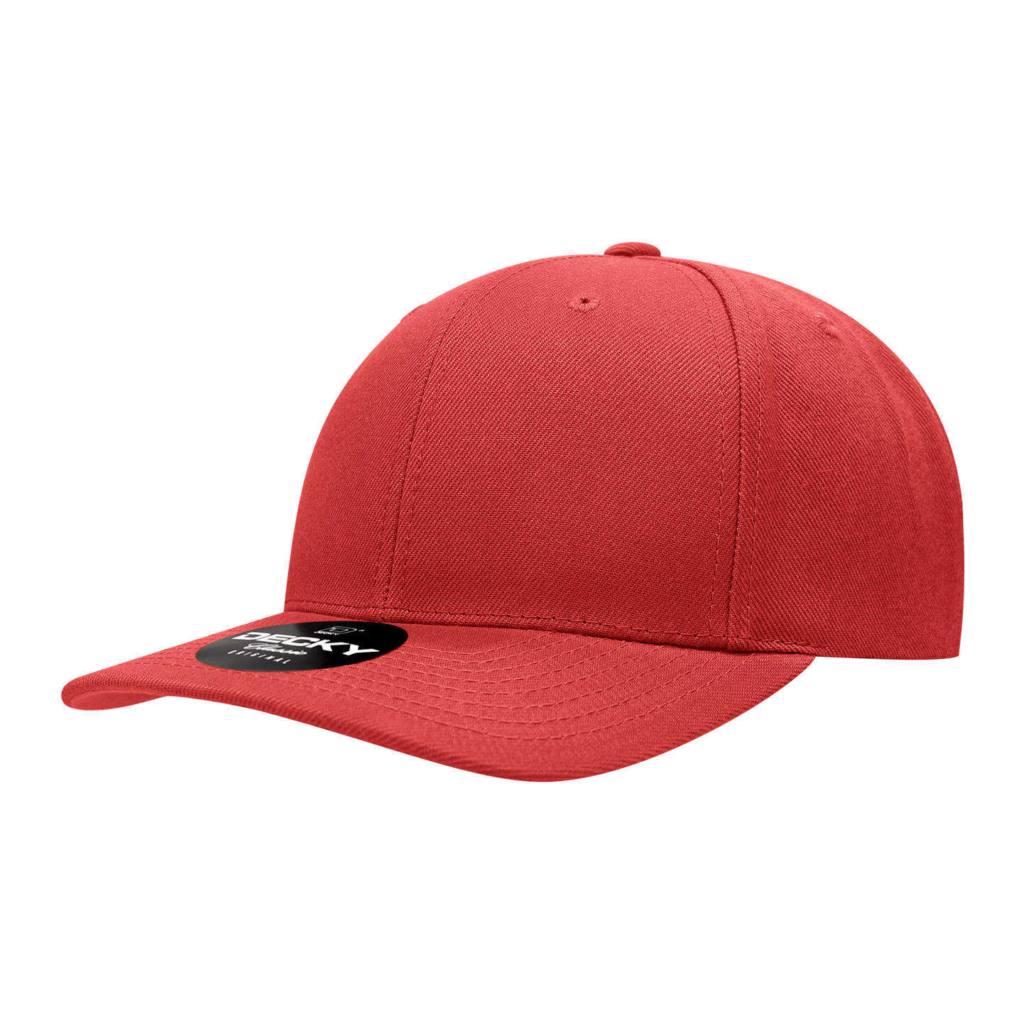 1015- 6 Panel Mid Profile Structured Acrylic/Polyester Snapback