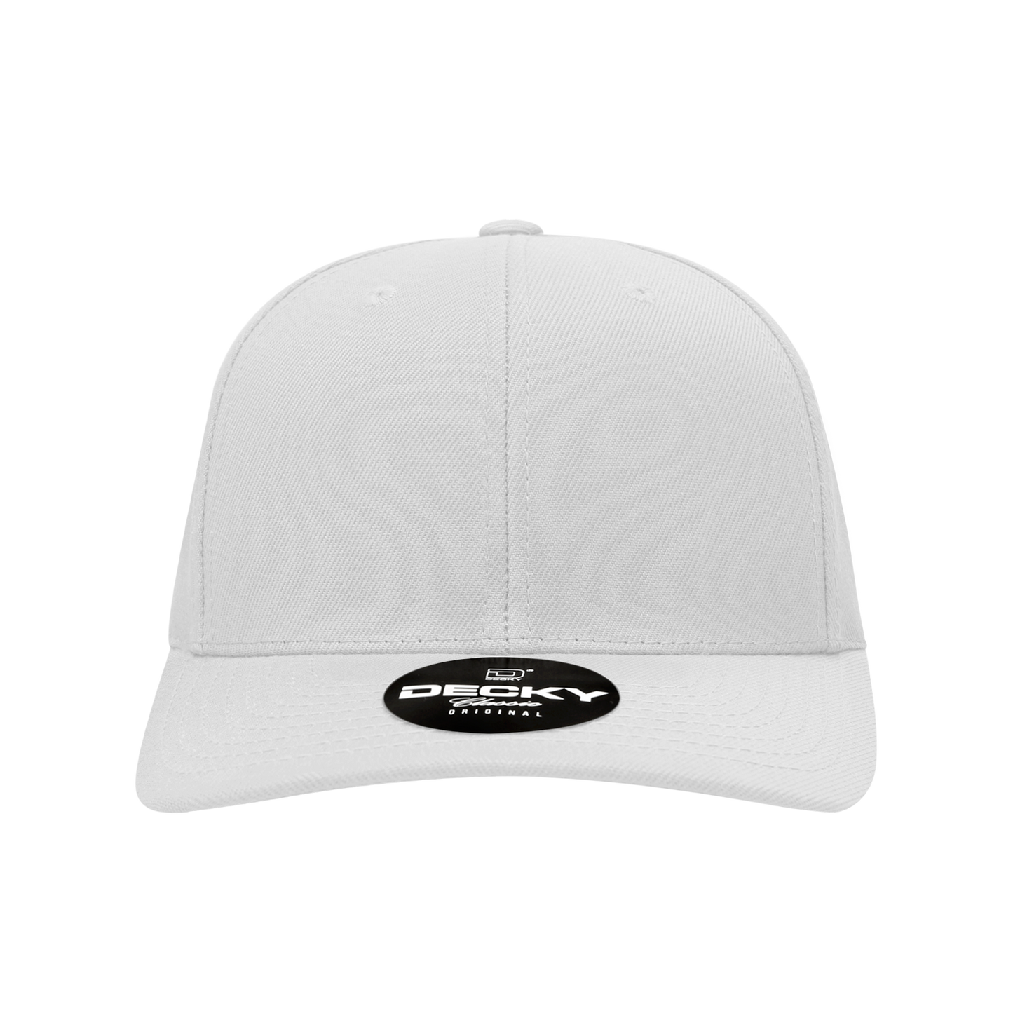 1015- 6 Panel Mid Profile Structured Acrylic/Polyester Snapback