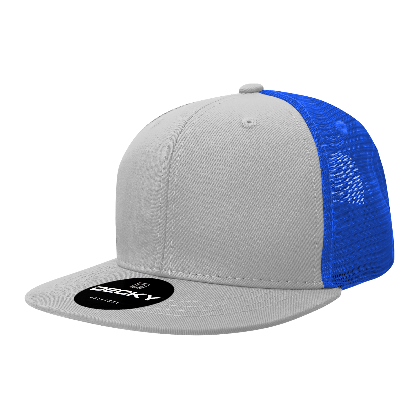 1052-6 Panel High Profile Structured Acrylic/Polyester Trucker Cap Hat