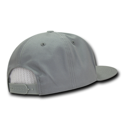 7 Panel High Profile Structured Cotton Blend Cap