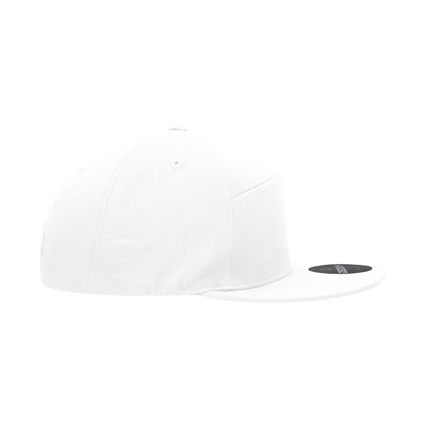 7 Panel High Profile Structured Cotton Blend Cap