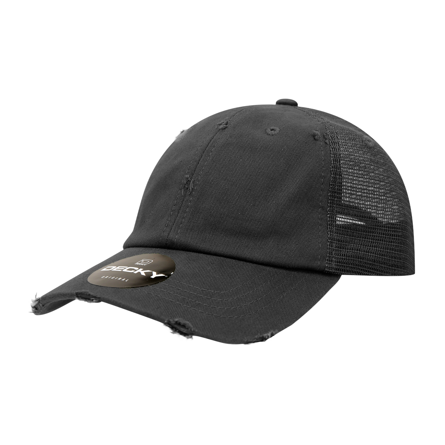 110- 6 Panel Low Profile Relaxed Vintage Trucker Cap Hat