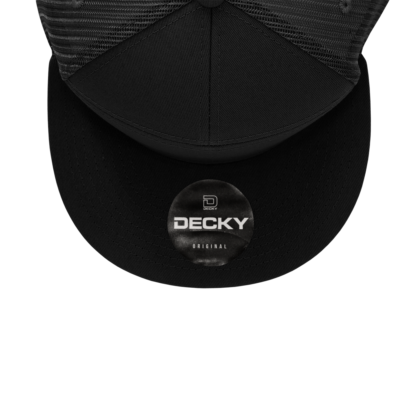 7 Panel High Profile Structured Cotton Blend Trucker