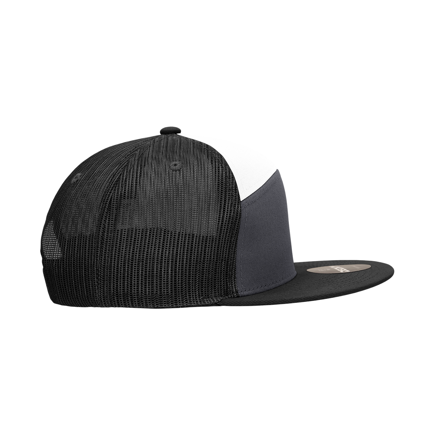 7 Panel High Profile Structured Cotton Blend Trucker