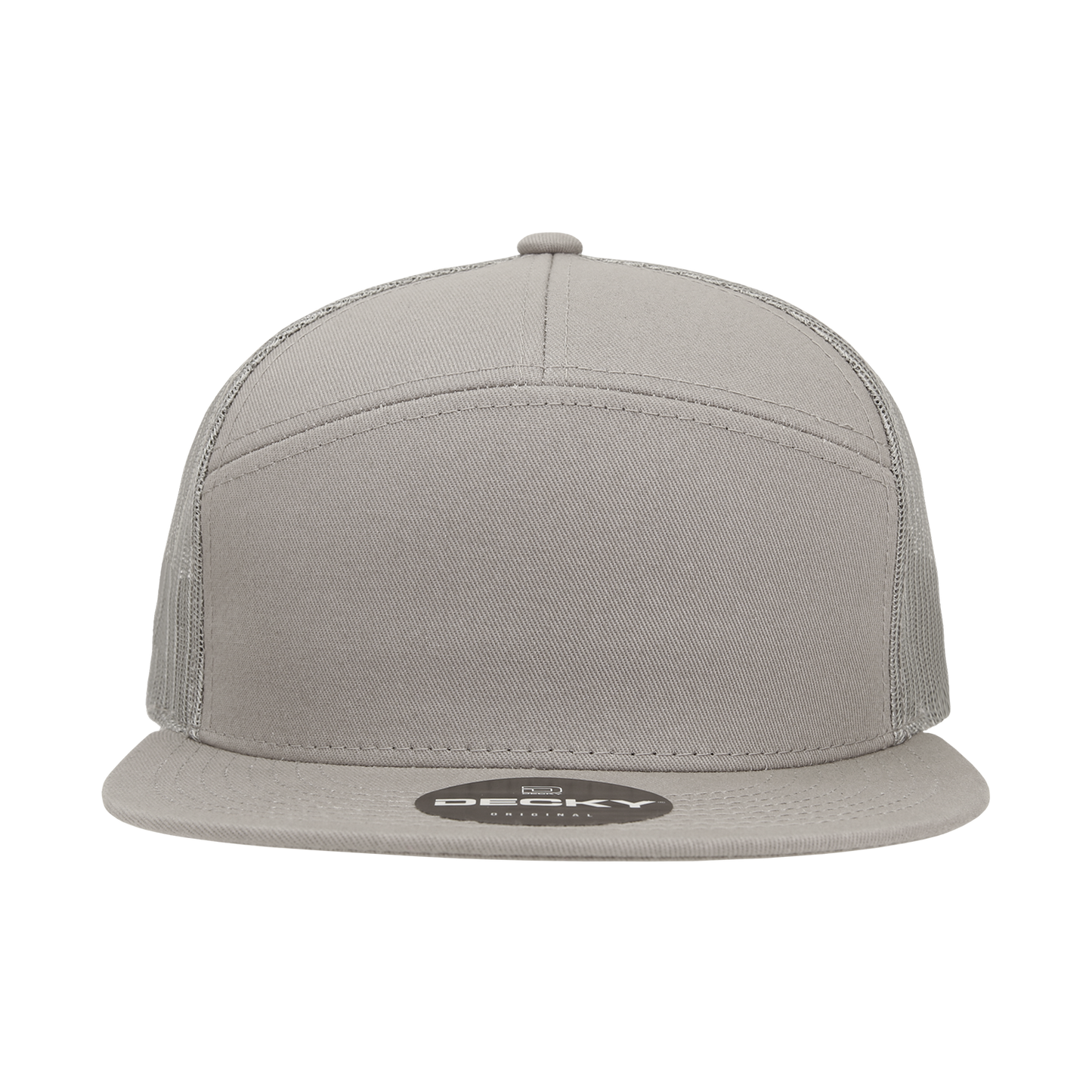 7 Panel High Profile Structured Cotton Blend Trucker