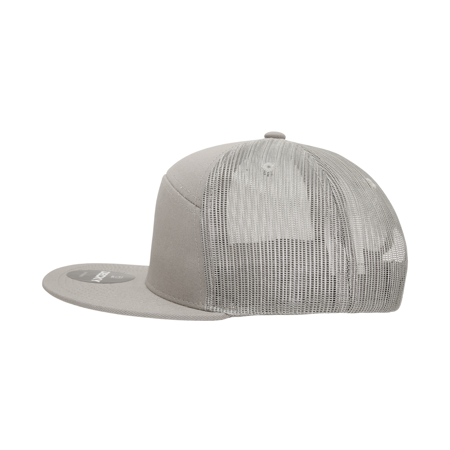 7 Panel High Profile Structured Cotton Blend Trucker