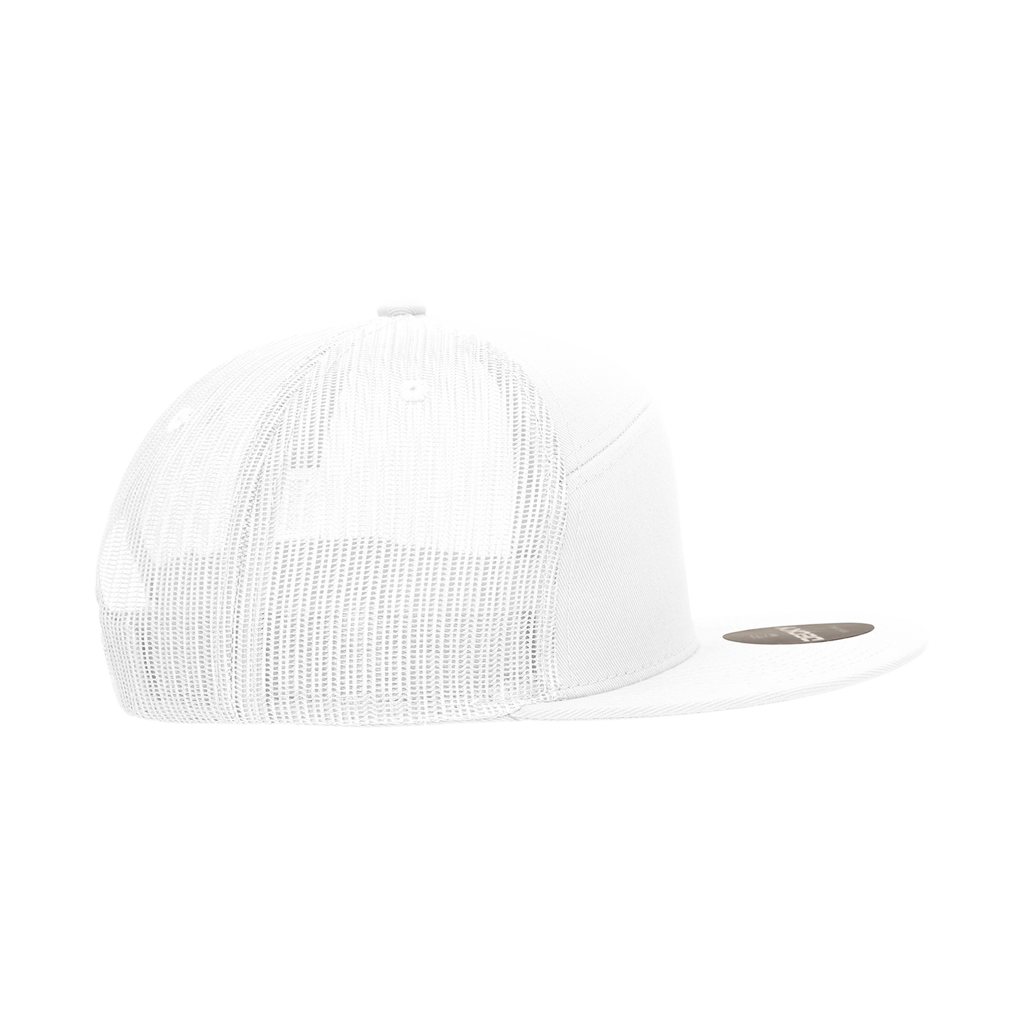 7 Panel High Profile Structured Cotton Blend Trucker