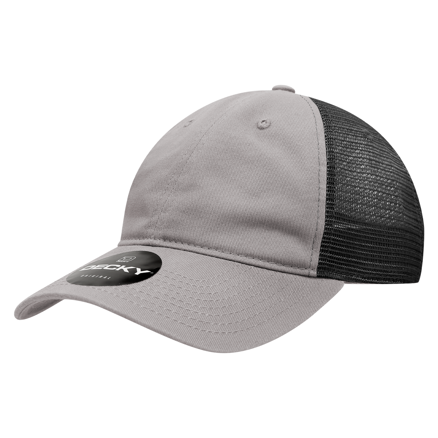 120- 6 Panel Low Profile Relaxed Cotton Trucker Cap Hat