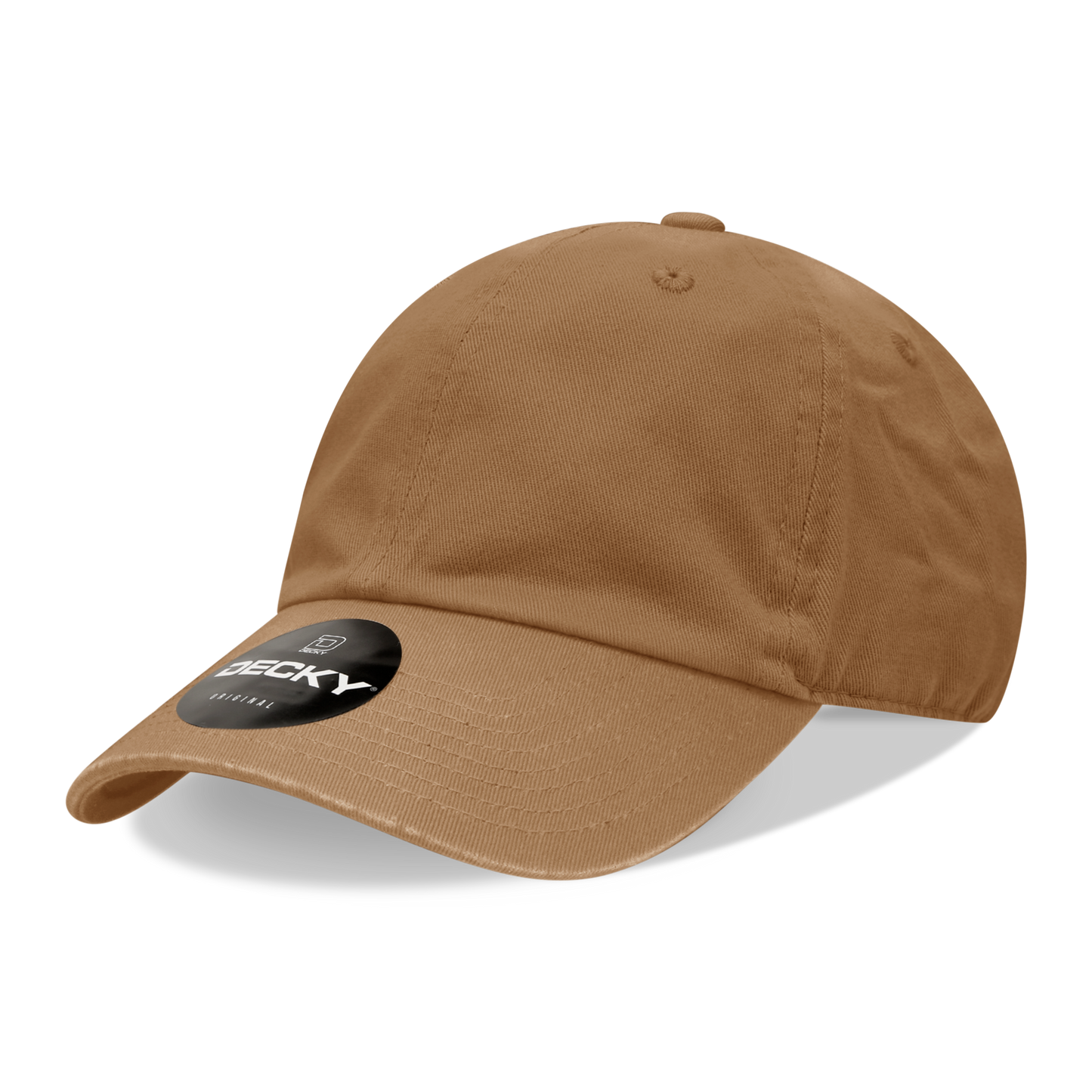 205- 6 Panel Low Profile Relaxed Cotton Dad  Cap Hat