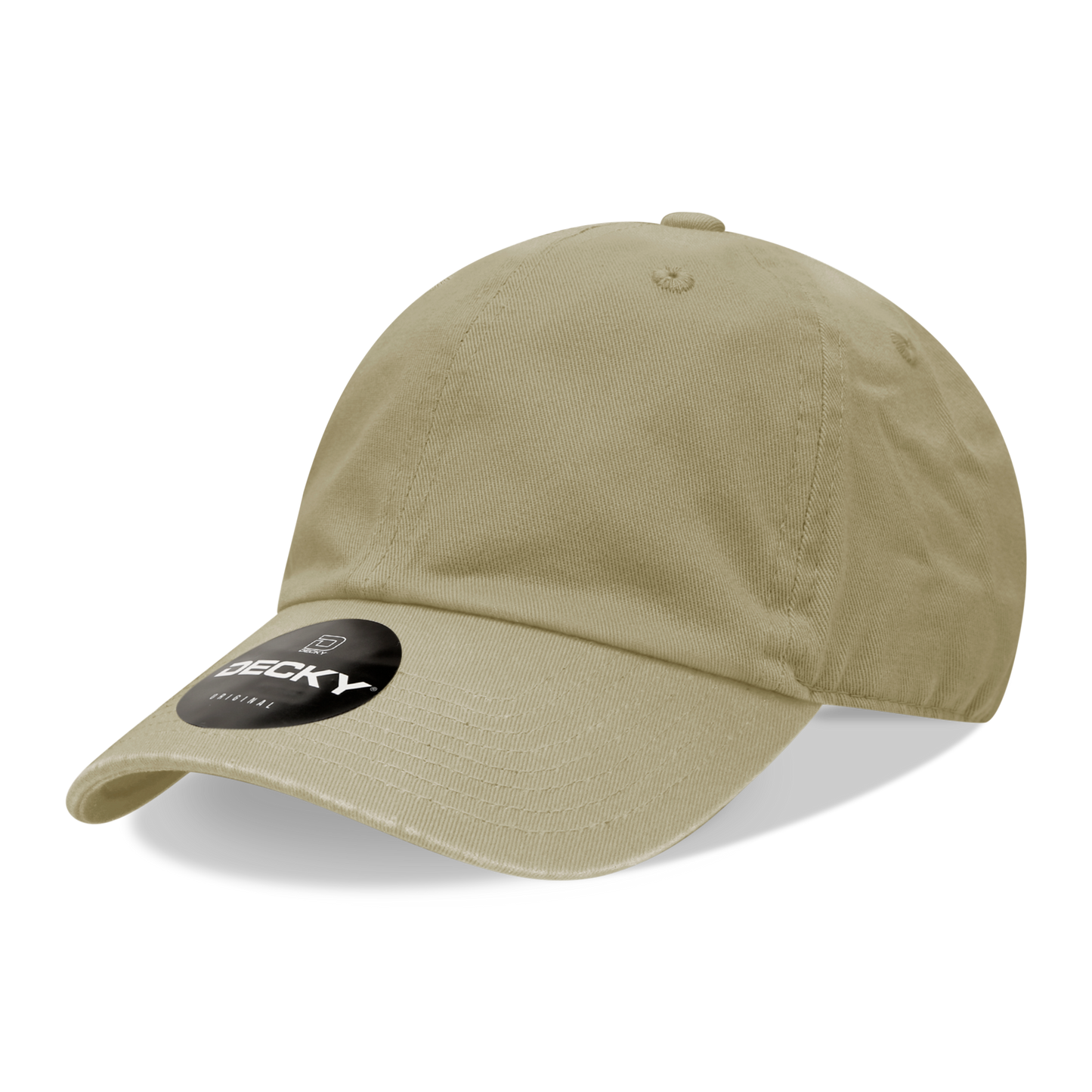 205- 6 Panel Low Profile Relaxed Cotton Dad  Cap Hat