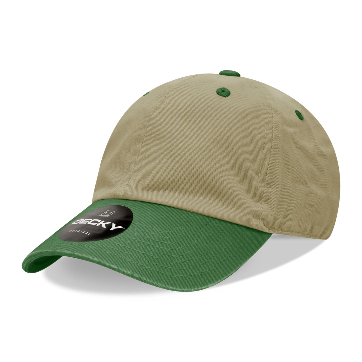 205- 6 Panel Low Profile Relaxed Cotton Dad  Cap Hat