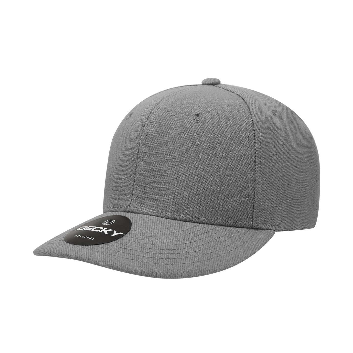 207- 6 Panel Mid Profile Structured Acrylic/Polyester Cap