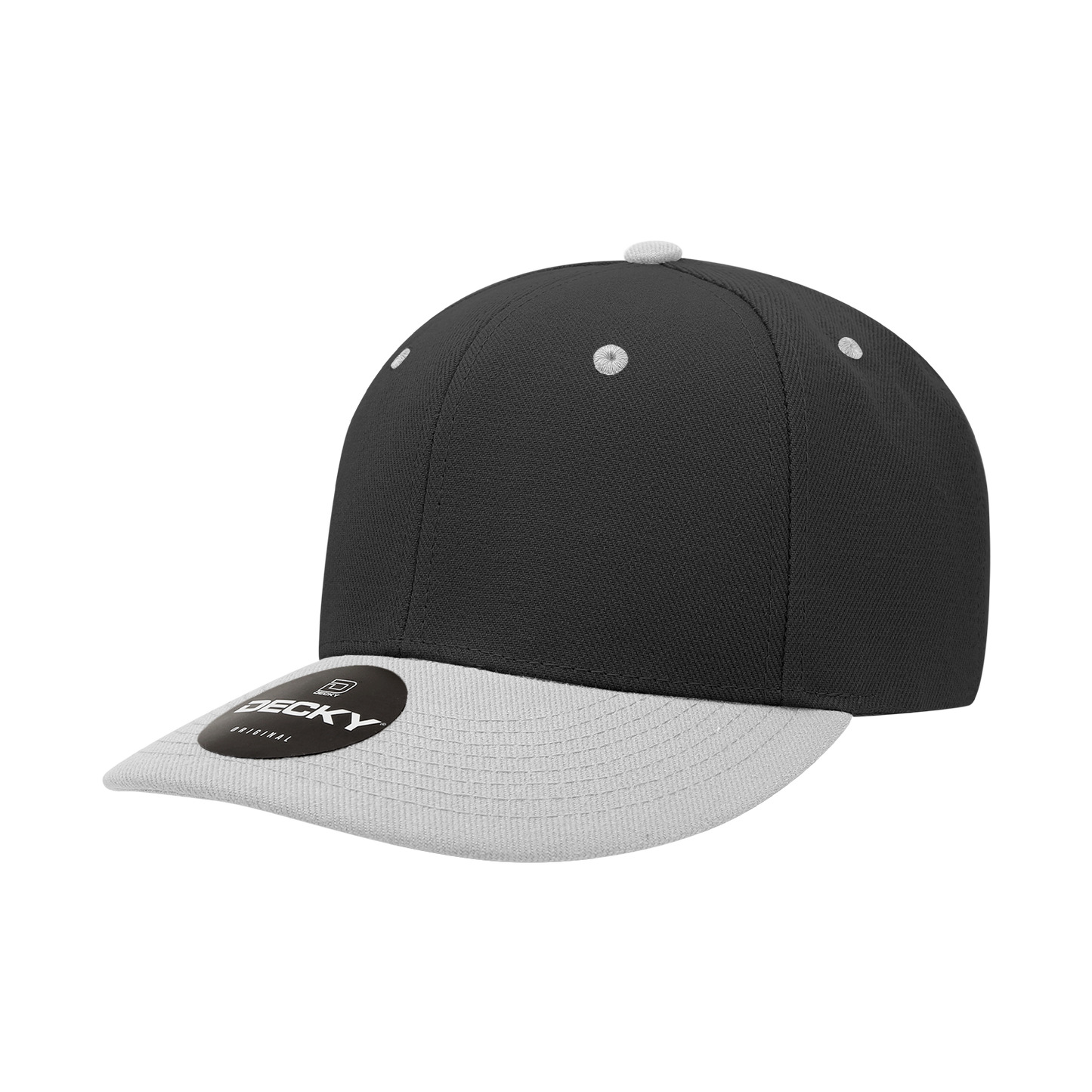 207- 6 Panel Mid Profile Structured Acrylic/Polyester Cap