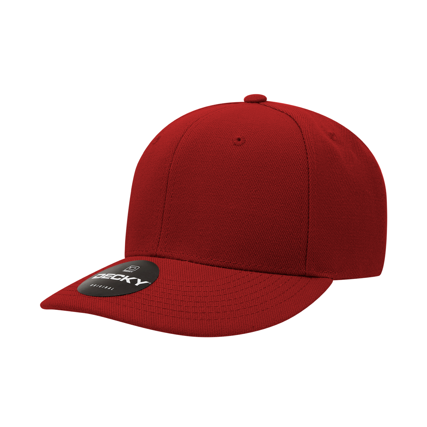 207- 6 Panel Mid Profile Structured Acrylic/Polyester Cap