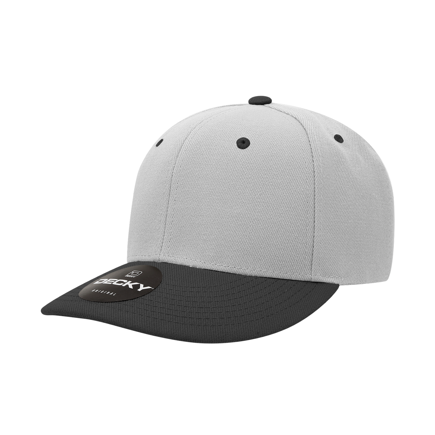 207- 6 Panel Mid Profile Structured Acrylic/Polyester Cap