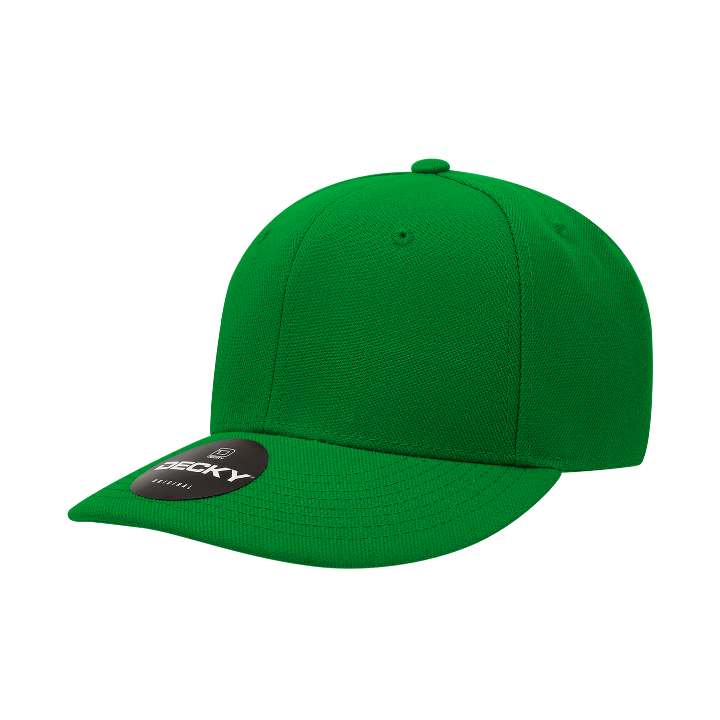 207- 6 Panel Mid Profile Structured Acrylic/Polyester Cap