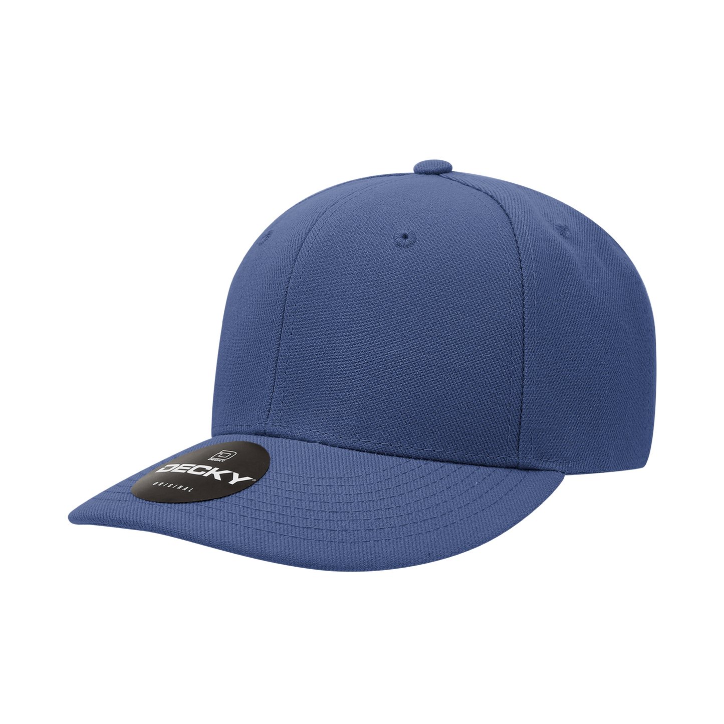 207- 6 Panel Mid Profile Structured Acrylic/Polyester Cap