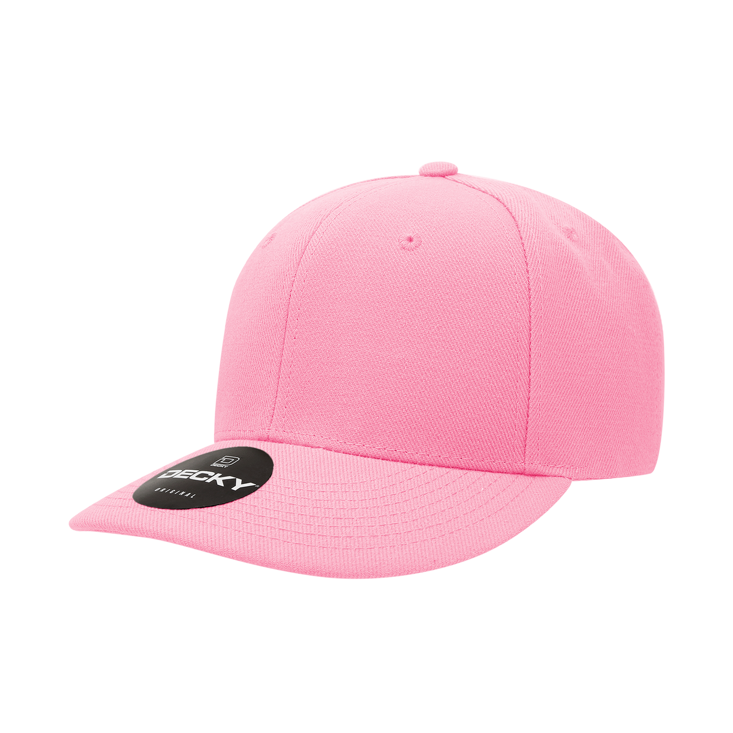 207- 6 Panel Mid Profile Structured Acrylic/Polyester Cap