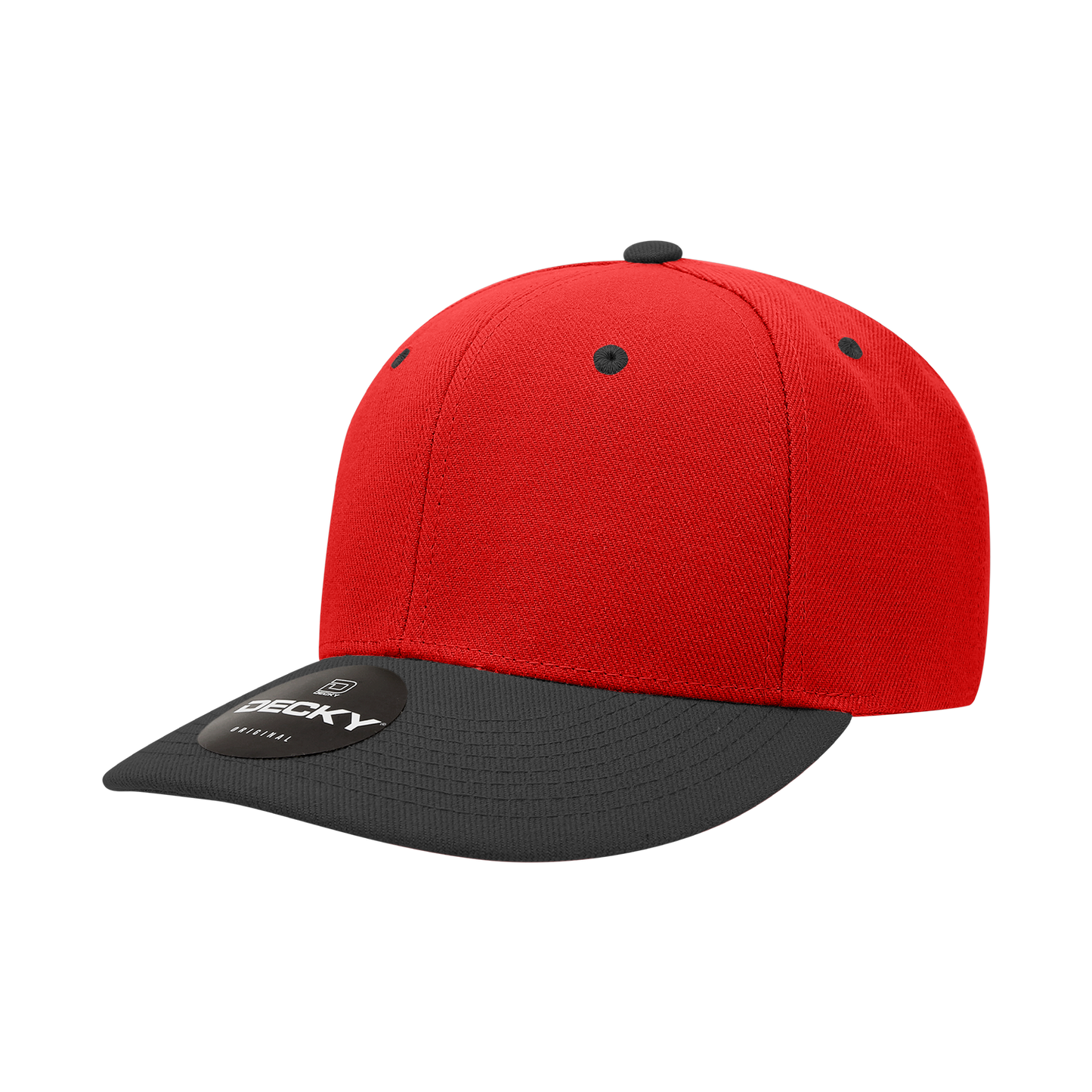 207- 6 Panel Mid Profile Structured Acrylic/Polyester Cap