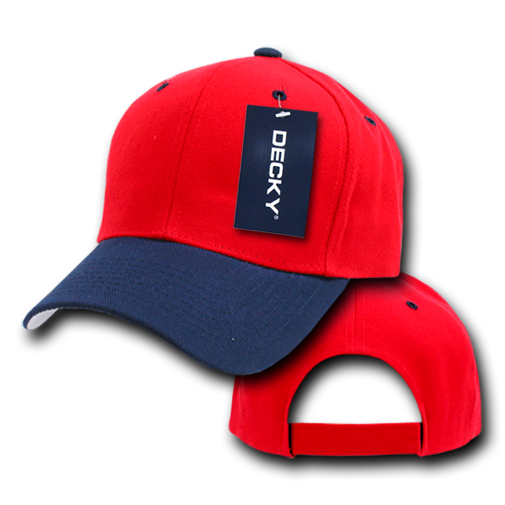 207- 6 Panel Mid Profile Structured Acrylic/Polyester Cap