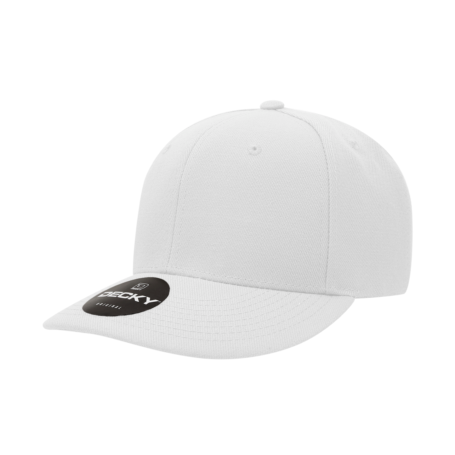 207- 6 Panel Mid Profile Structured Acrylic/Polyester Cap