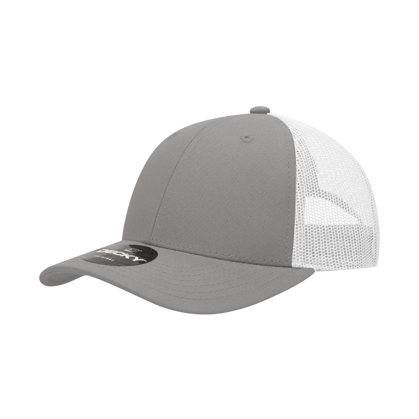 214- 6 Panel Low Profile Structured Cotton Trucker Cap Hat