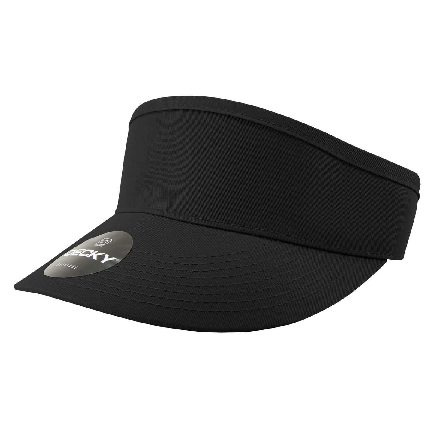 High Profile Cotton Visors, Black