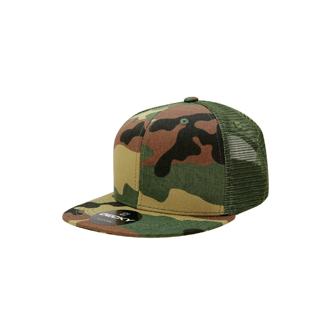 5010- Youth 6 Panel High Profile Structured Cotton Trucker