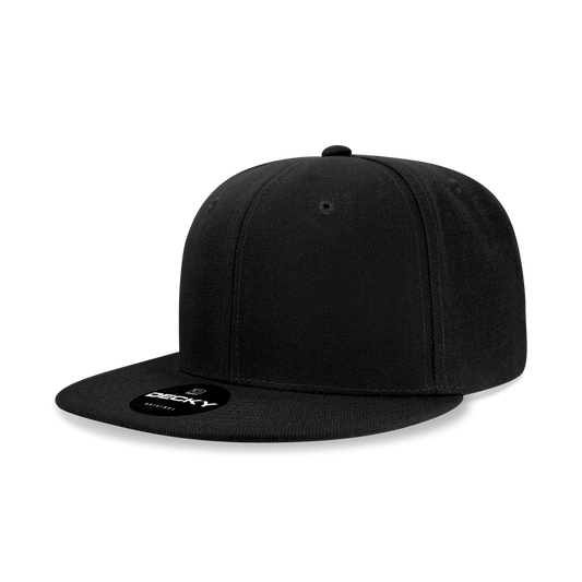 6020- 6 Panel High Profile Structured Acrylic/Polyester Snapback