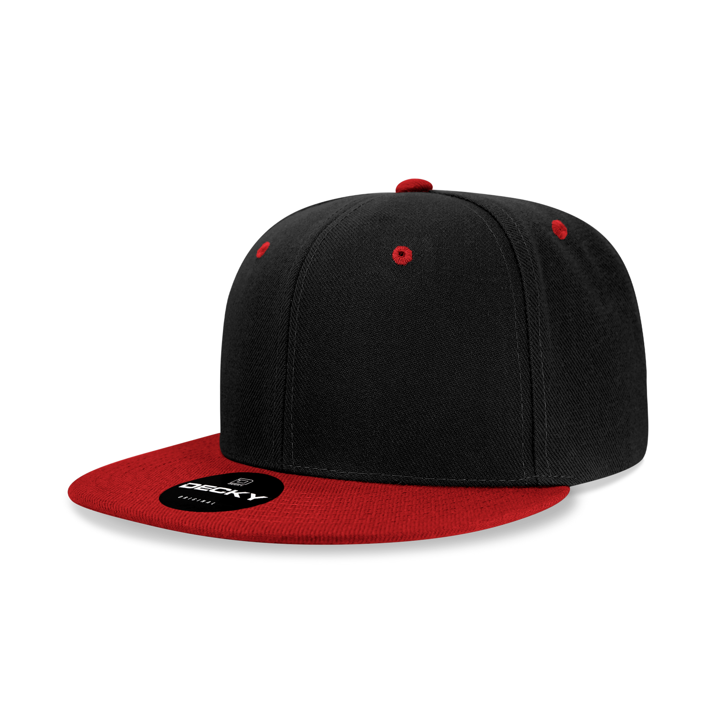 6020- 6 Panel High Profile Structured Acrylic/Polyester Snapback