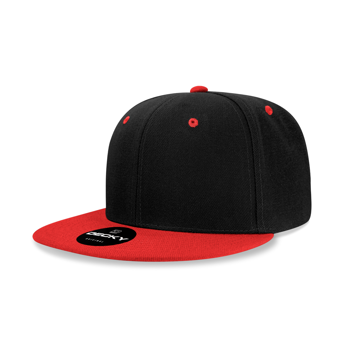 6020- 6 Panel High Profile Structured Acrylic/Polyester Snapback