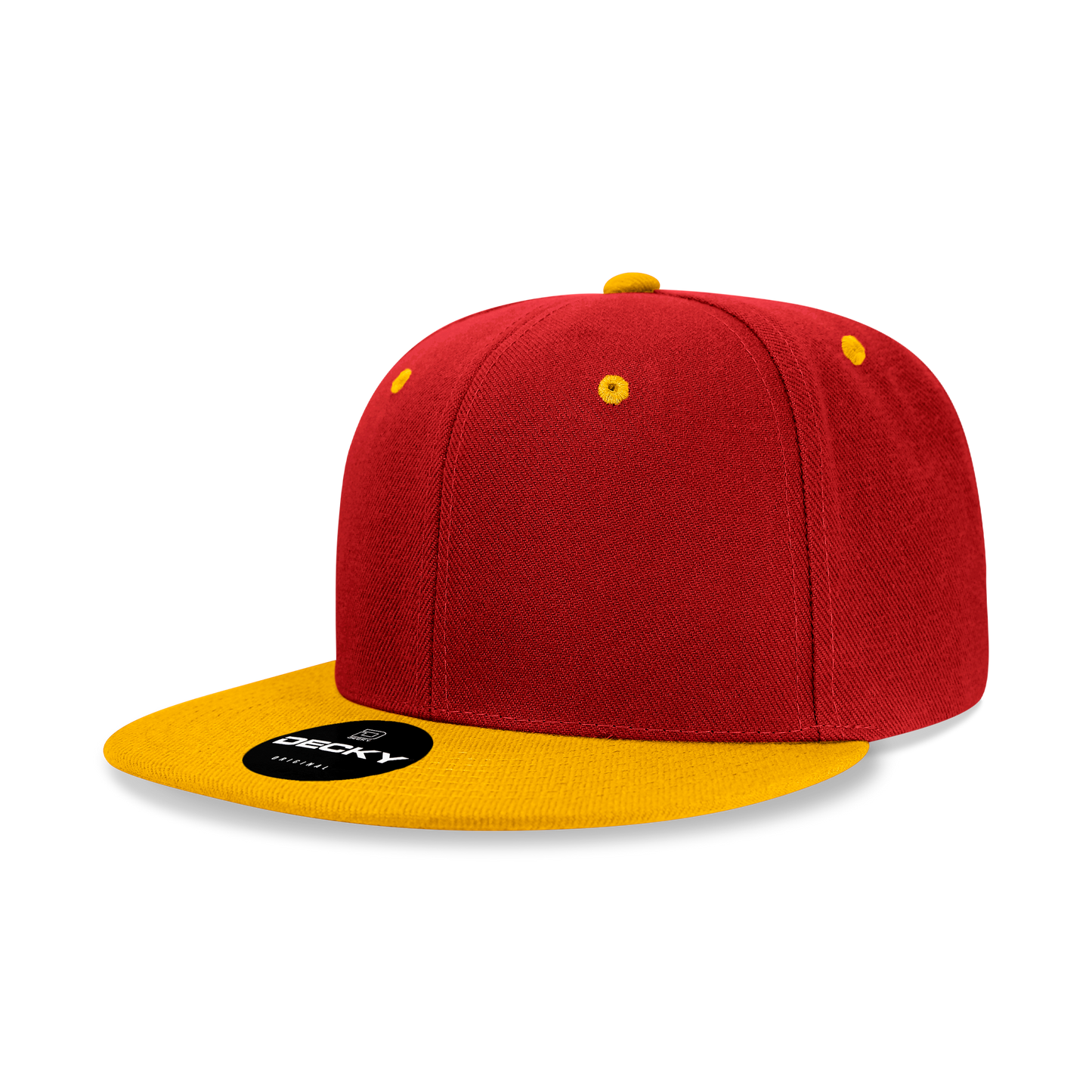 6020- 6 Panel High Profile Structured Acrylic/Polyester Snapback