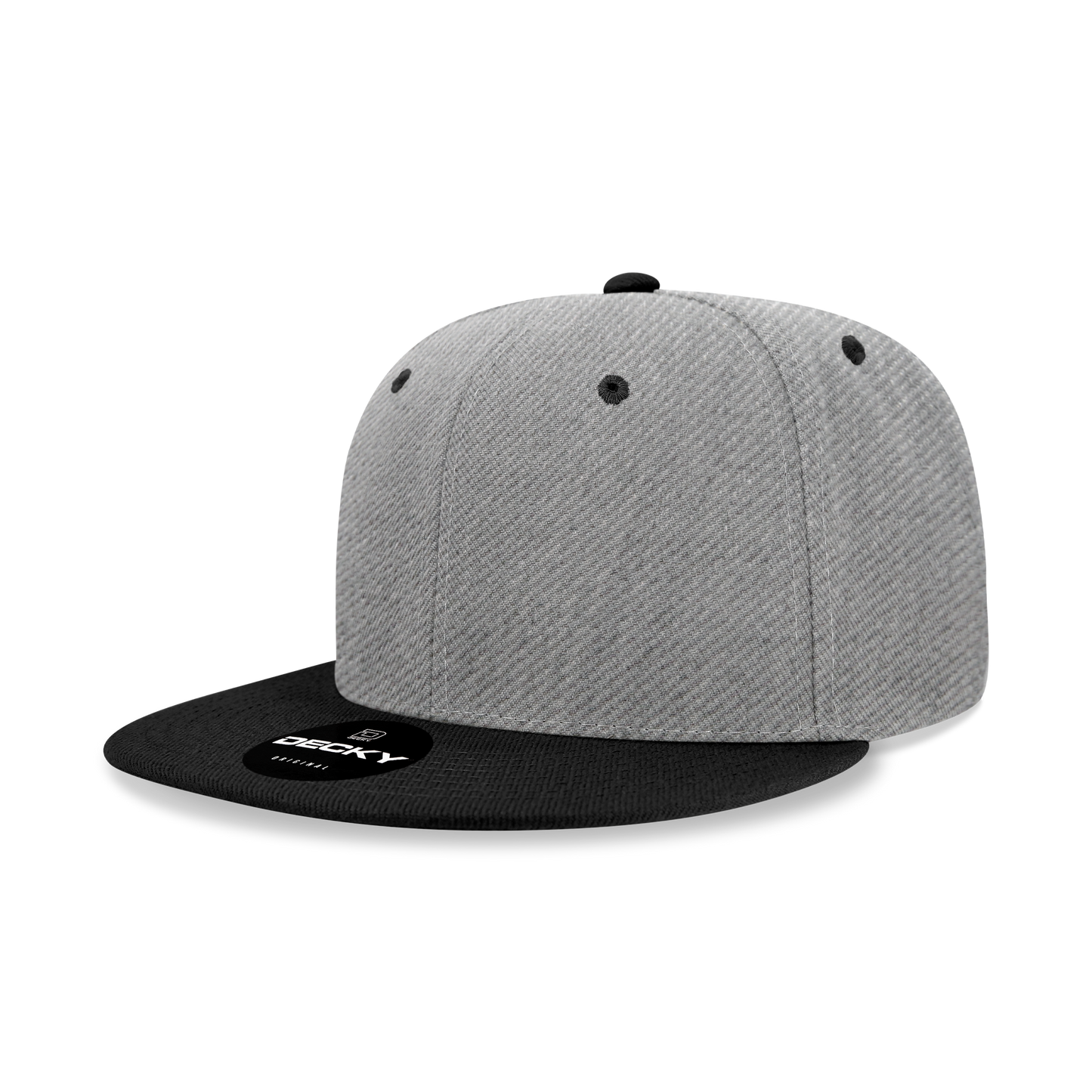 6020- 6 Panel High Profile Structured Acrylic/Polyester Snapback