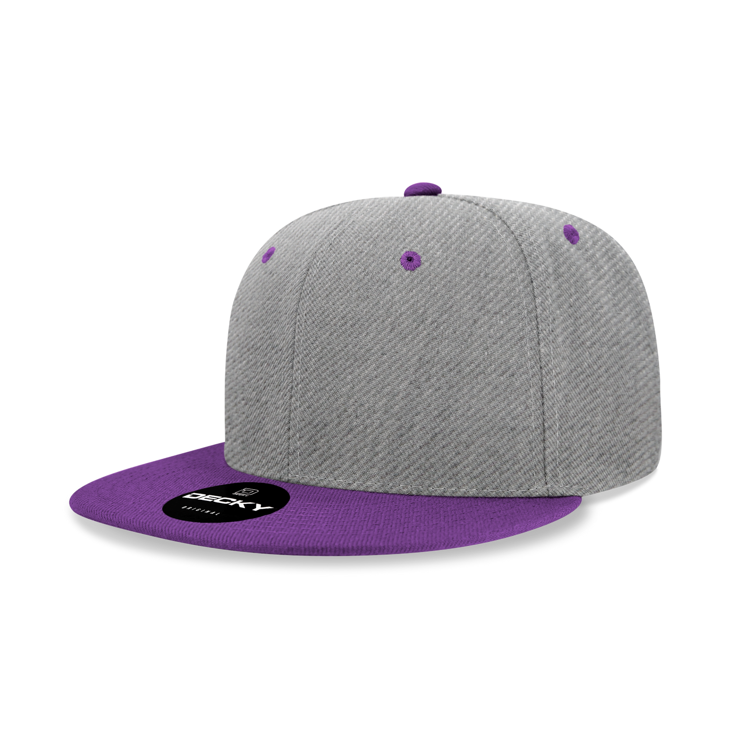 6020- 6 Panel High Profile Structured Acrylic/Polyester Snapback