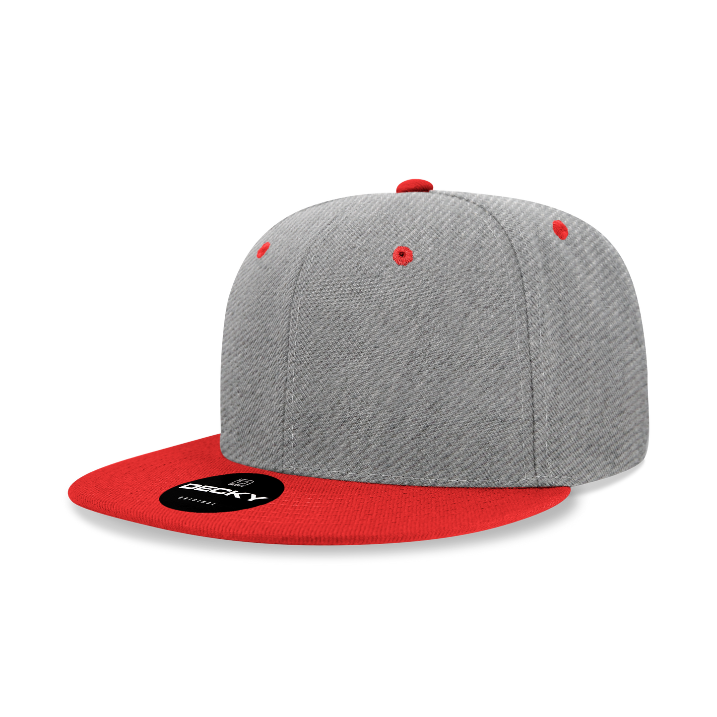 6020- 6 Panel High Profile Structured Acrylic/Polyester Snapback