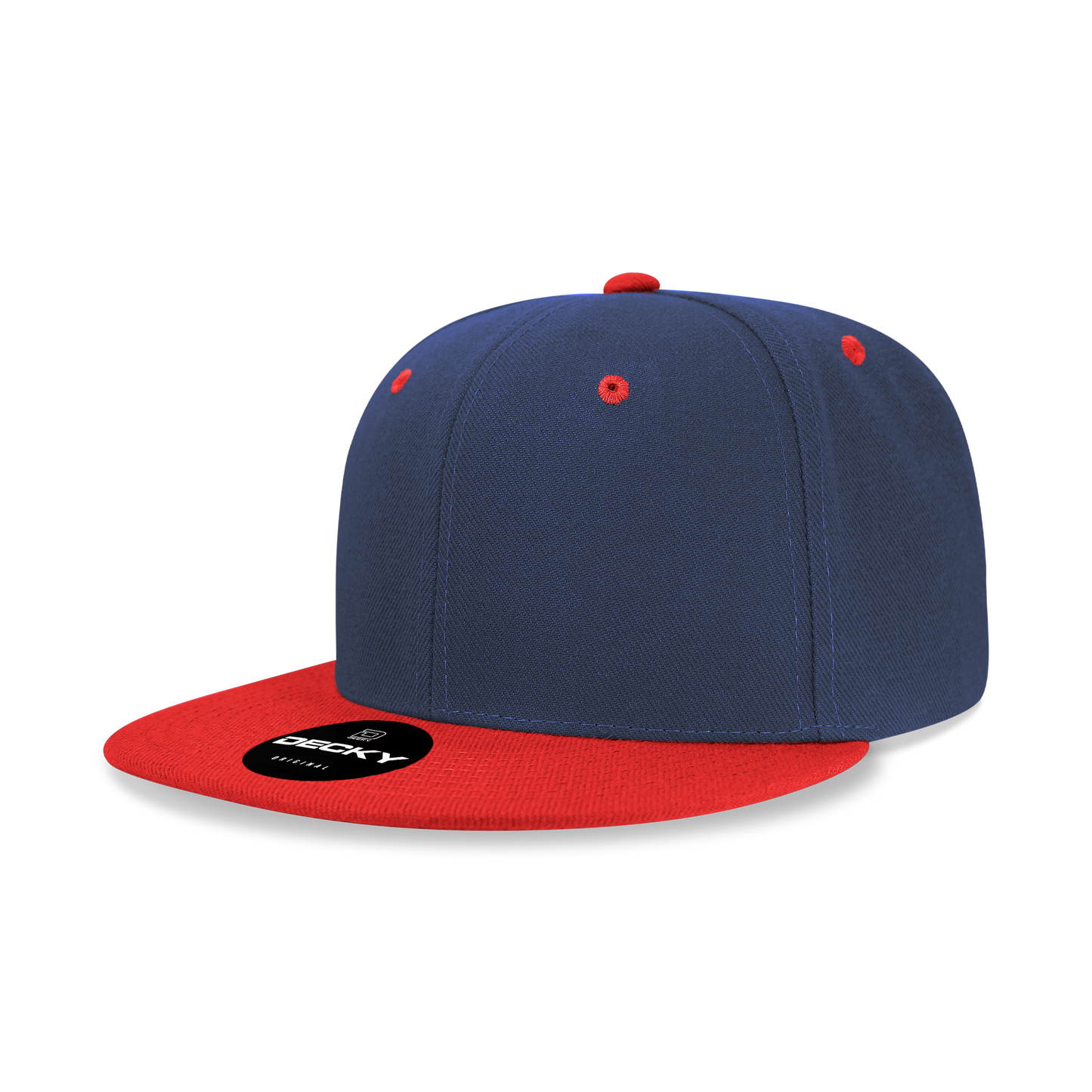 6020- 6 Panel High Profile Structured Acrylic/Polyester Snapback