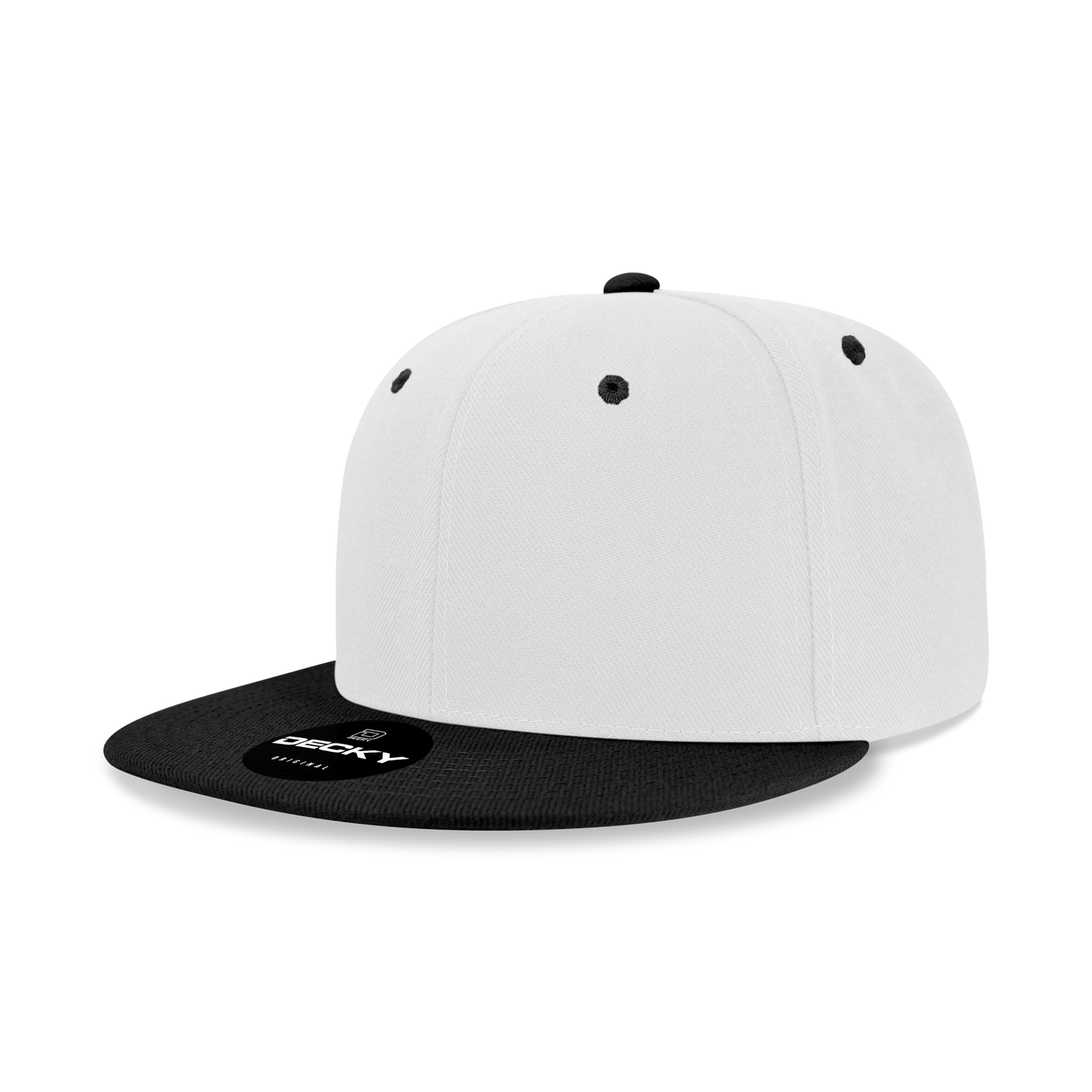 6020- 6 Panel High Profile Structured Acrylic/Polyester Snapback