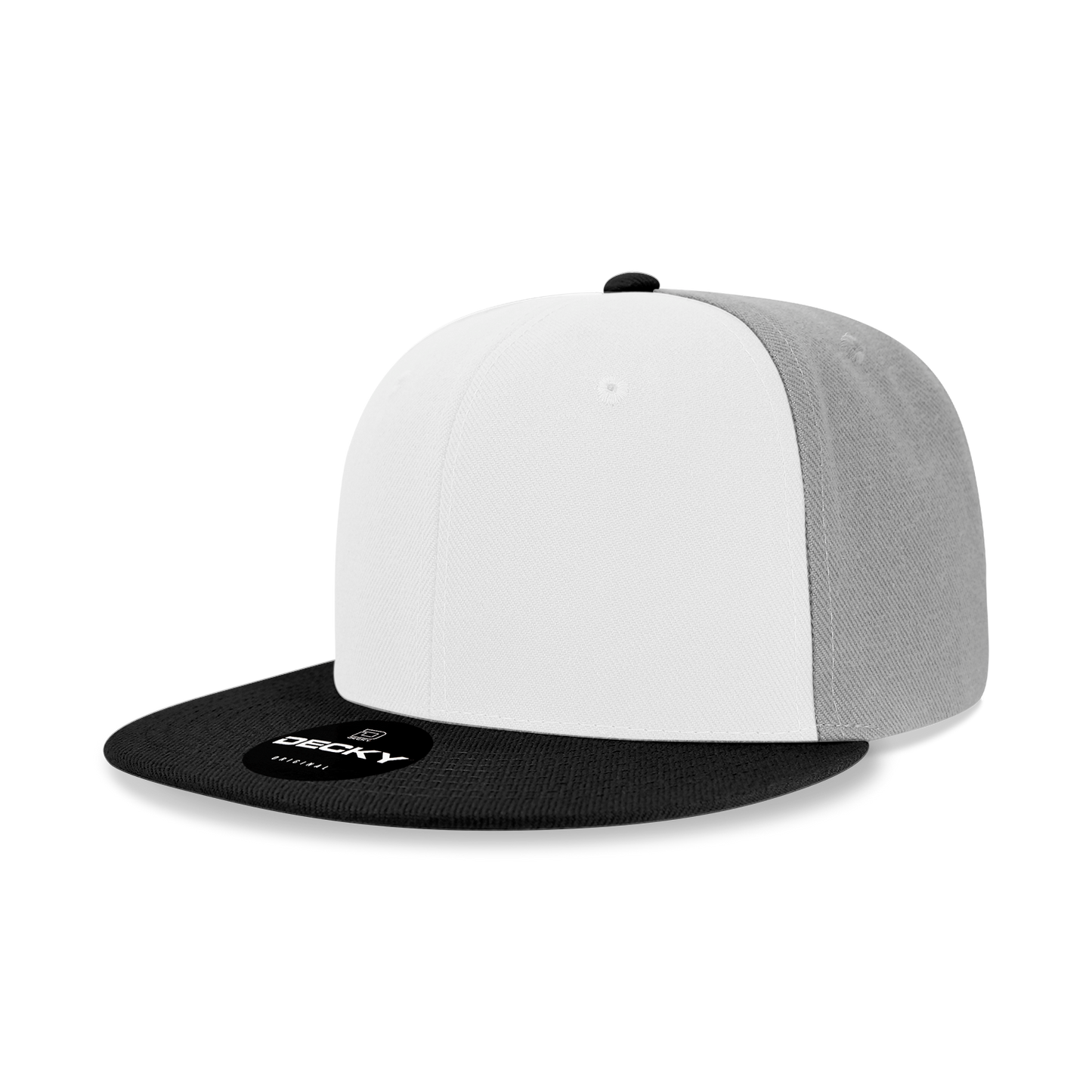 6020- 6 Panel High Profile Structured Acrylic/Polyester Snapback