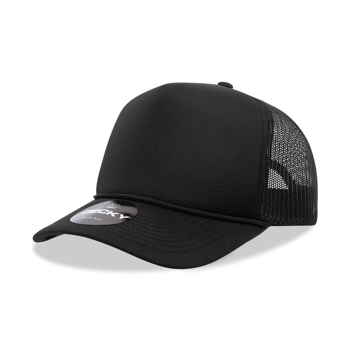 5 Panel Mid Profile Structured Foam Trucker