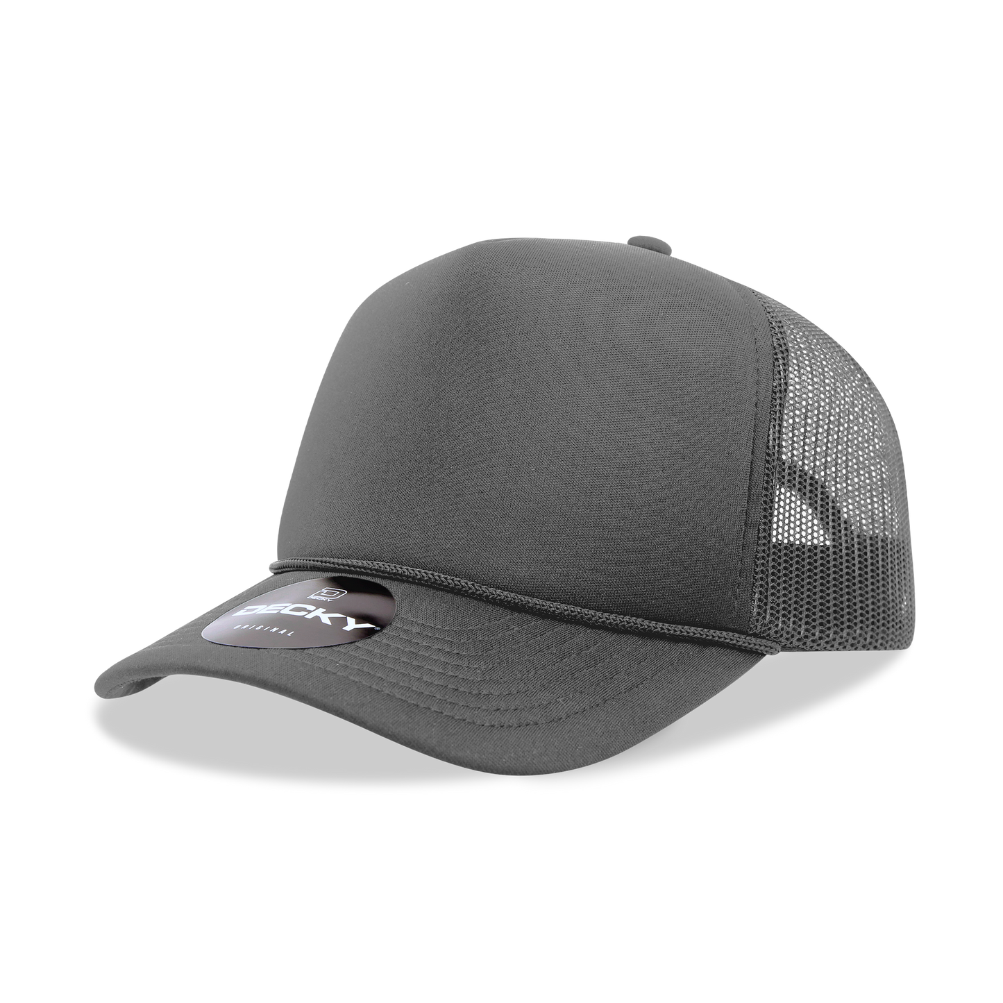 5 Panel Mid Profile Structured Foam Trucker