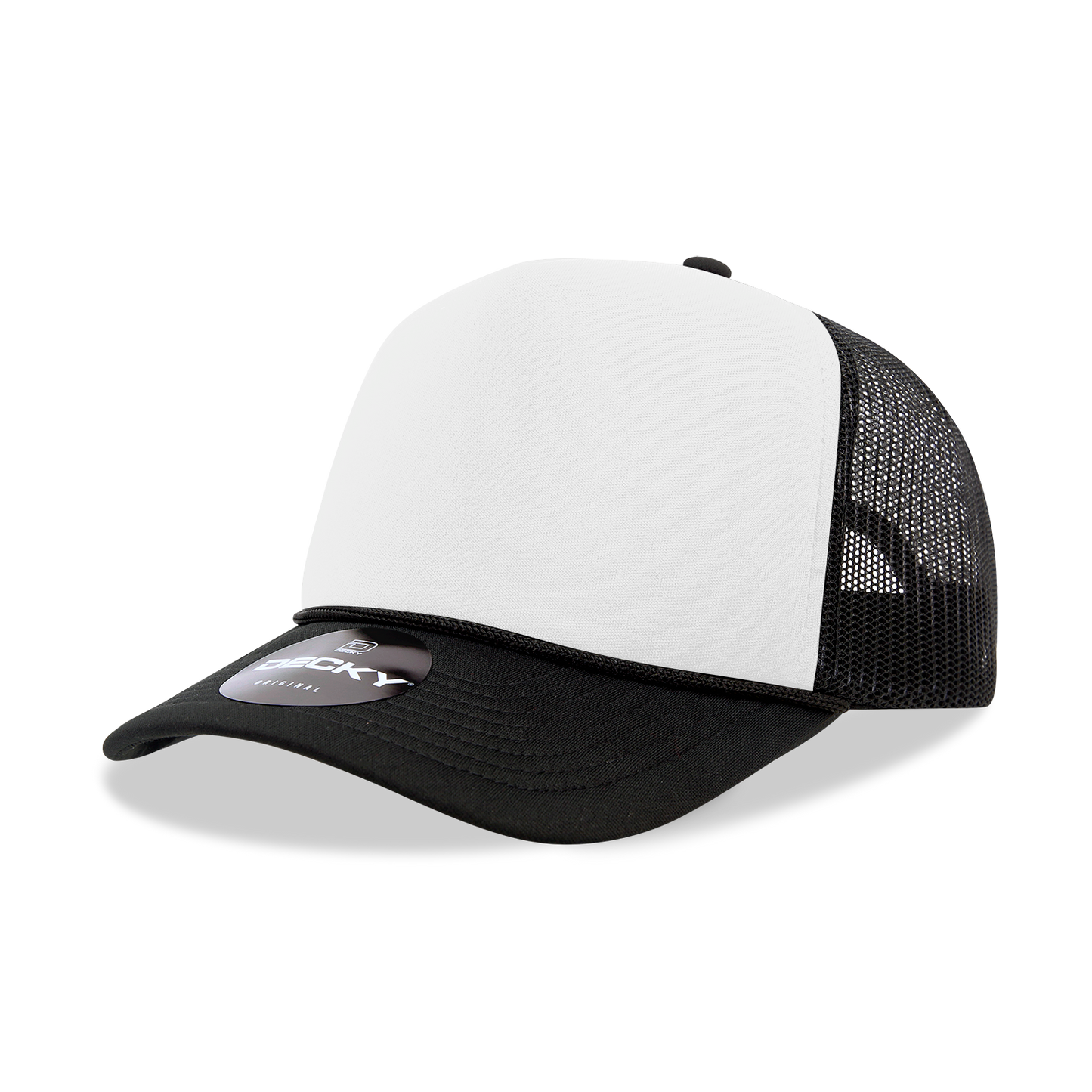 5 Panel Mid Profile Structured Foam Trucker