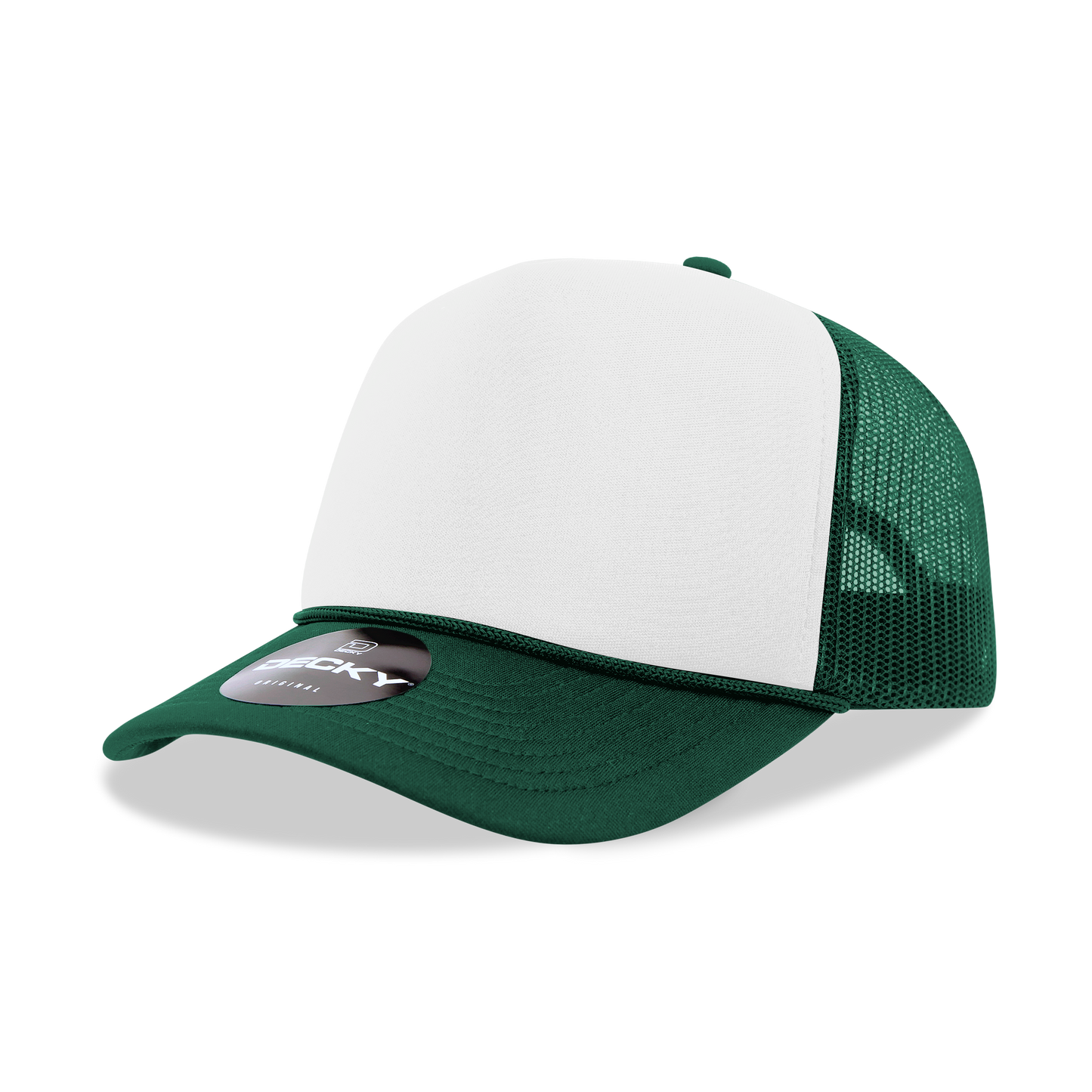 5 Panel Mid Profile Structured Foam Trucker