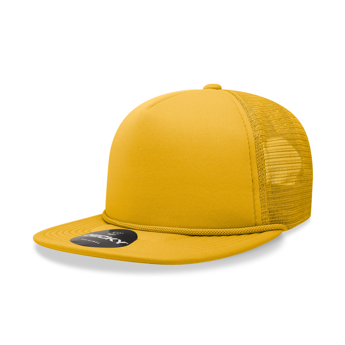 5 Panel High Profile Structured Foam Trucker