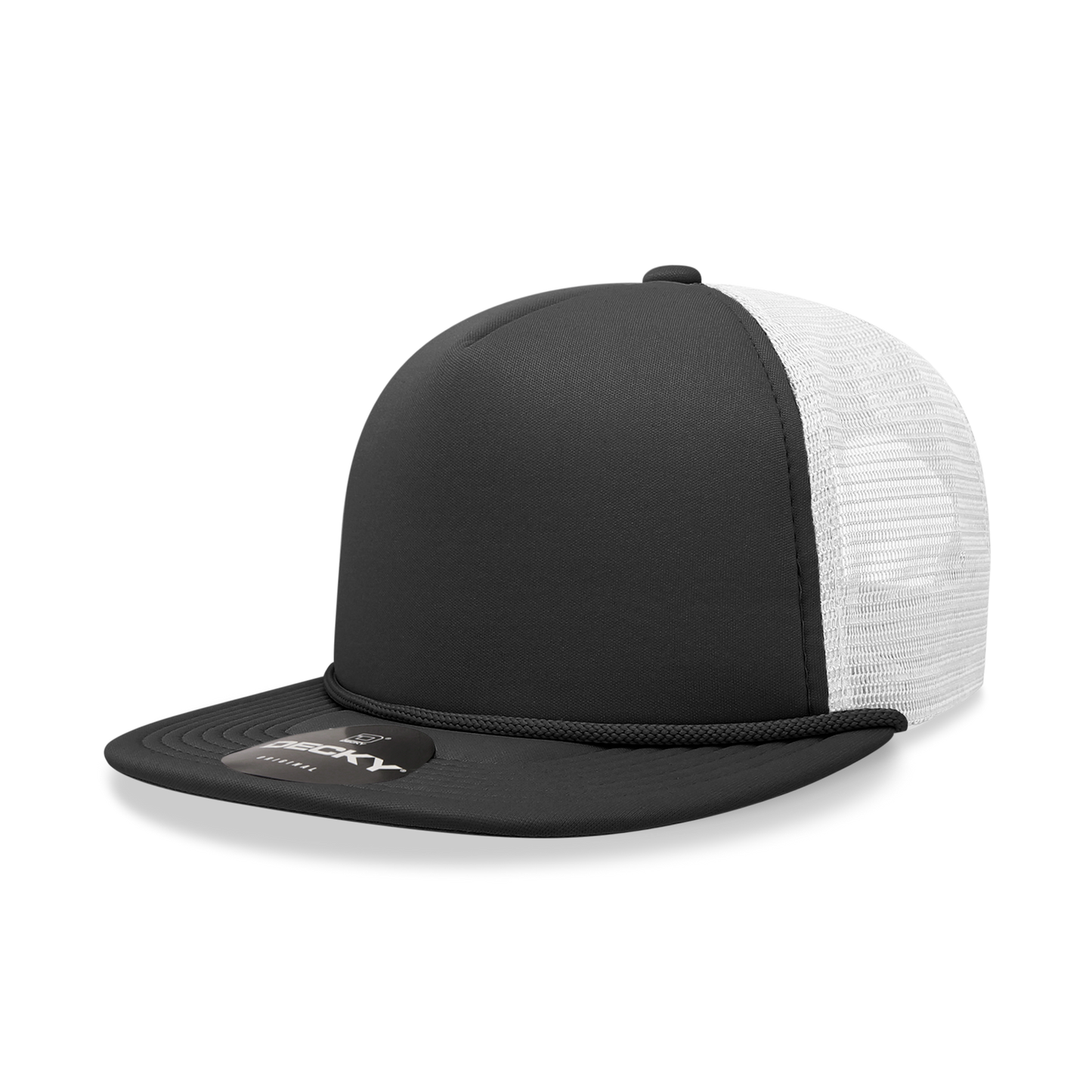 5 Panel High Profile Structured Foam Trucker